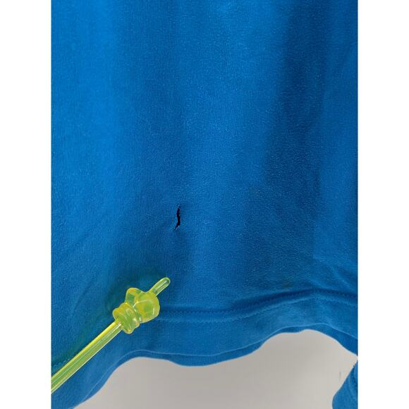 COLUMBIA Men's Blue Omni-Heat Thermal Comfort Half-Zip Pullover Sweater SZ L - Picture 9 of 11